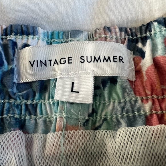 NWOT VINTAGE SUMMER men’s swim shorts men’s size L - Picture 5 of 5
